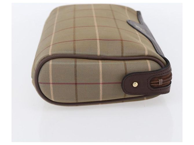 Pochette de lona con estampado Nova Check de Burberry Beige - vista 4