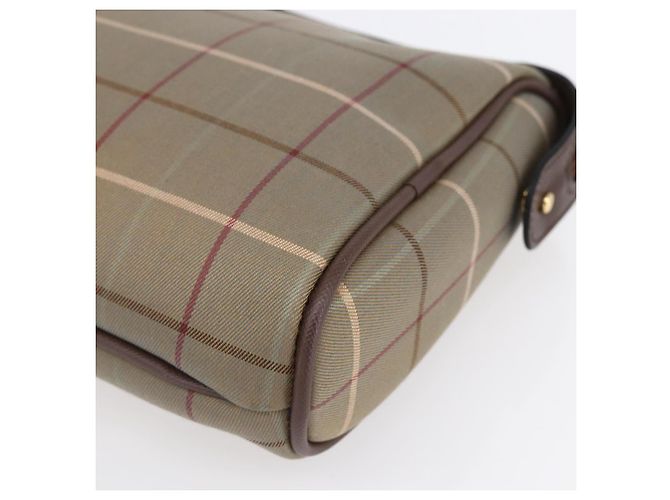 Pochette de lona con estampado Nova Check de Burberry Beige - vista 7