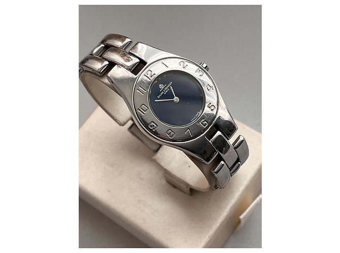 Orologio Baume & Mercier Linea Sport Acciaio Quadrante Blu - vista 2