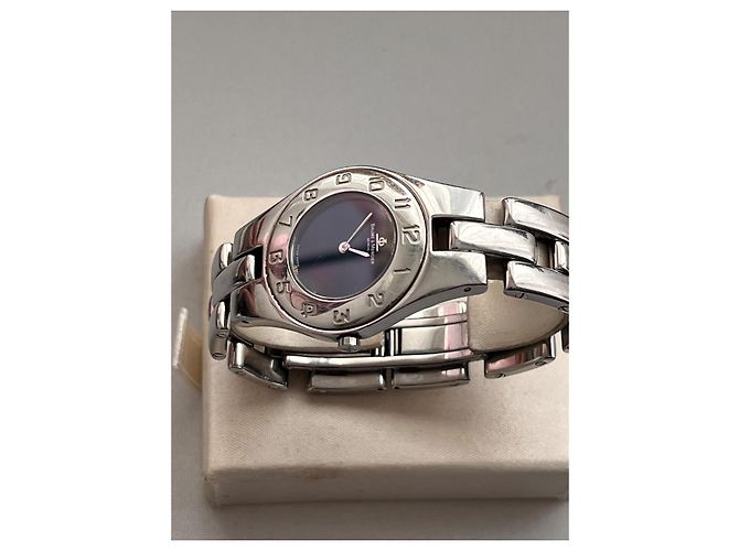 Orologio Baume & Mercier Linea Sport Acciaio Quadrante Blu - vista 4