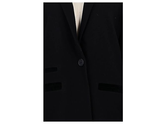Maje Cappotto nero - vista 3