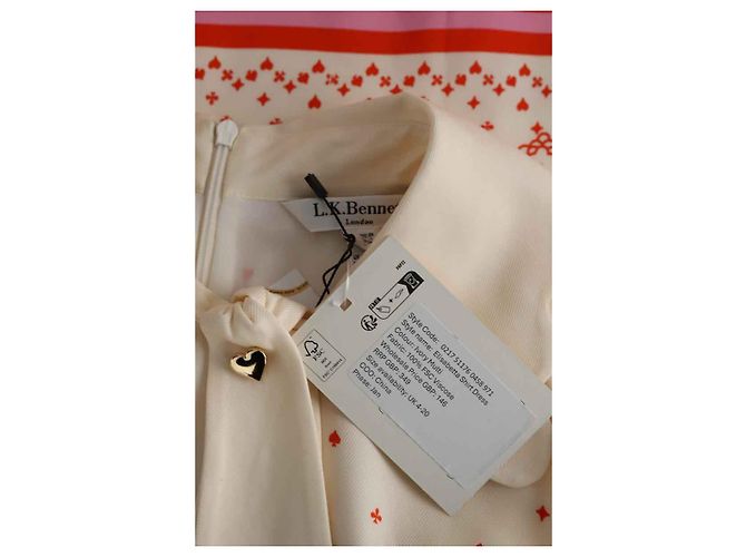 Lk Bennett Ecru Kleid - Ansicht 5