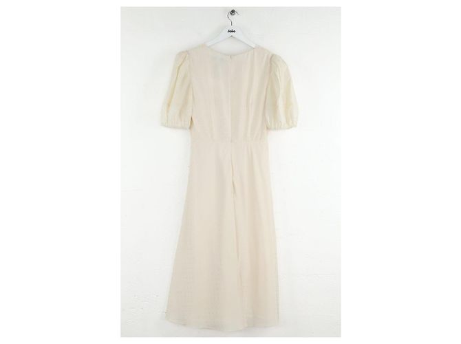 Lk Bennett Ecru silk dress - vista 3