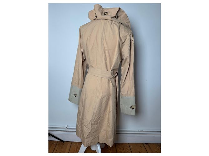 Chloé Vintage Chloe Cotton Trenchcoat Beige Brown XS - view 15
