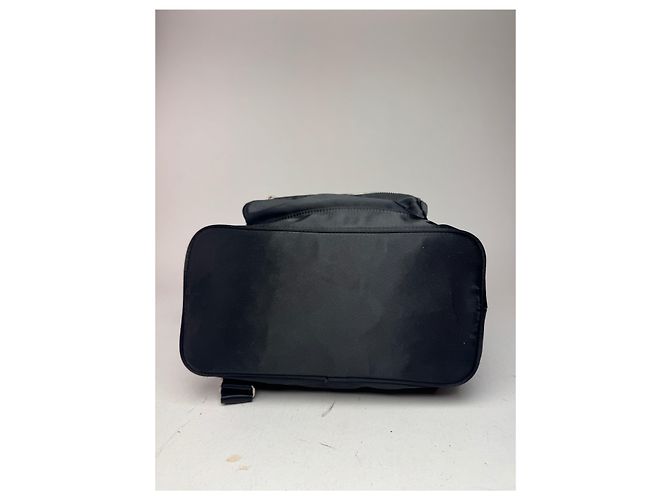 Vintage Courreges Polyester Rucksack Schwarz - Ansicht 9