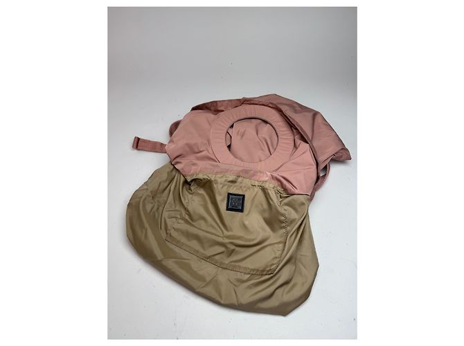 Vintage Issey Miyake Polyester 2Way Handtasche lila Pink - Ansicht 3