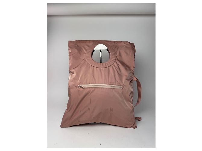 Vintage Issey Miyake Polyester 2Way Handtasche lila Pink - Ansicht 6