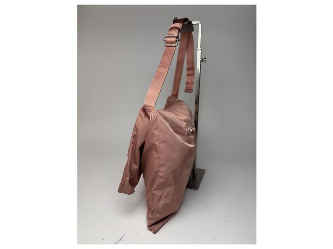 Vintage Issey Miyake Polyester 2Way Handtasche lila Pink - Ansicht 8