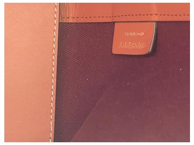 Burberry Tragetasche aus Stoff Schwarz Beige Rot Aus weiß - Ansicht 8
