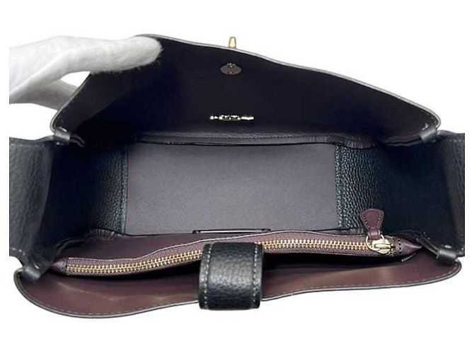 Borsa a tracolla convertibile Hadley di Coach Nero - vista 5