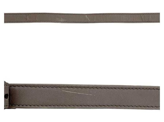 Bolso tote 2 en 1 de cuero nappa gris Prada Castaño - vista 10