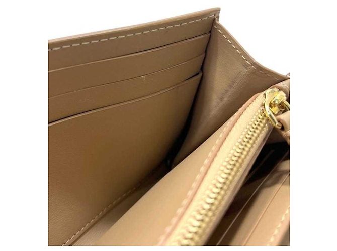 Burberry Leder Langbörse Braun Beige - Ansicht 5