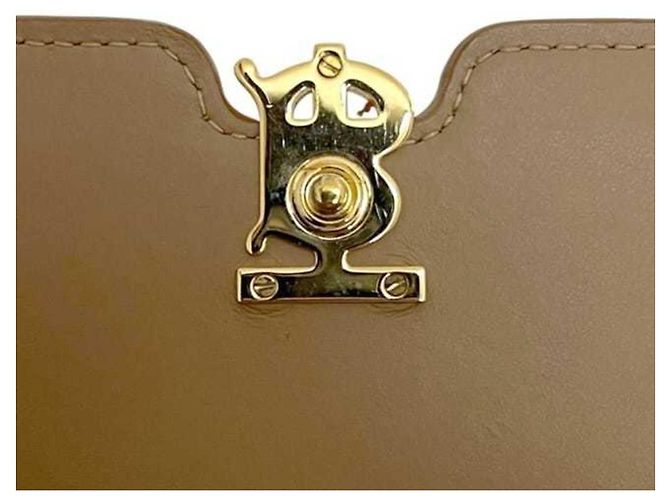 Burberry Leder Langbörse Braun Beige - Ansicht 6