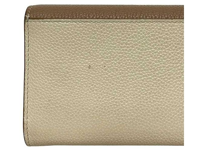 Burberry Leder Langbörse Braun Beige - Ansicht 8
