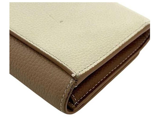 Burberry Leder Langbörse Braun Beige - Ansicht 9