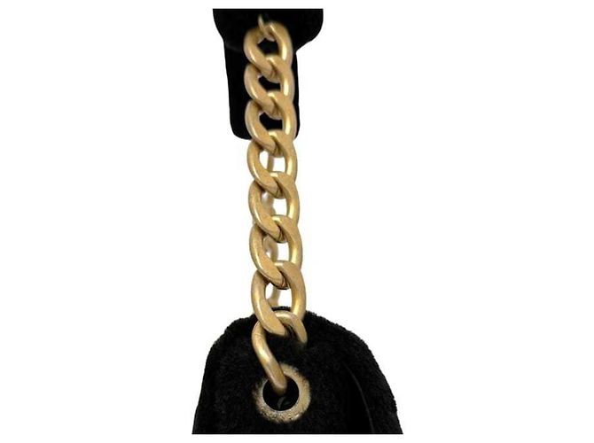 Borsa a spalla nera matelassé Chanel Nero - vista 10