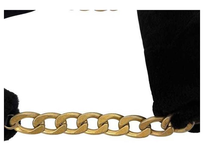 Borsa a spalla nera matelassé Chanel Nero - vista 11