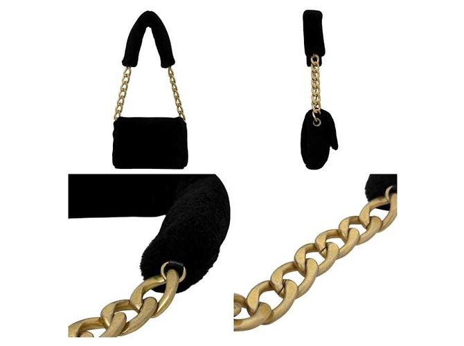Borsa a spalla nera matelassé Chanel Nero - vista 3