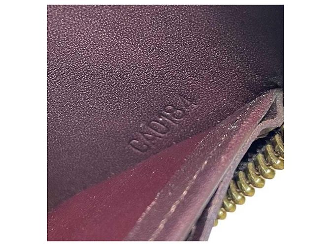 Cartera Larga Louis Vuitton en Amarante Burdeos - vista 11