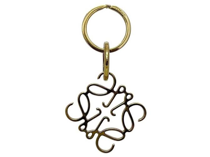 Portachiavi in Oro Loewe con Charm Anagramma D'oro - vista 2