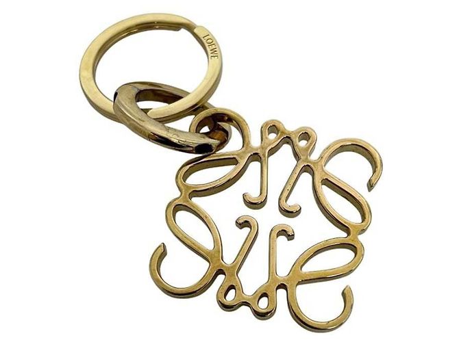 Portachiavi in Oro Loewe con Charm Anagramma D'oro - vista 5