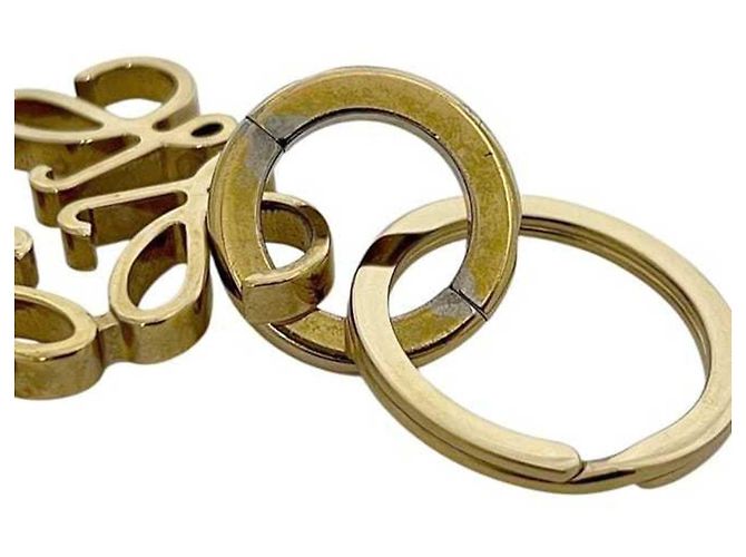 Portachiavi in Oro Loewe con Charm Anagramma D'oro - vista 7