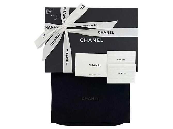 Borsa a spalla con catena a mezzaluna Chanel Nero - vista 11