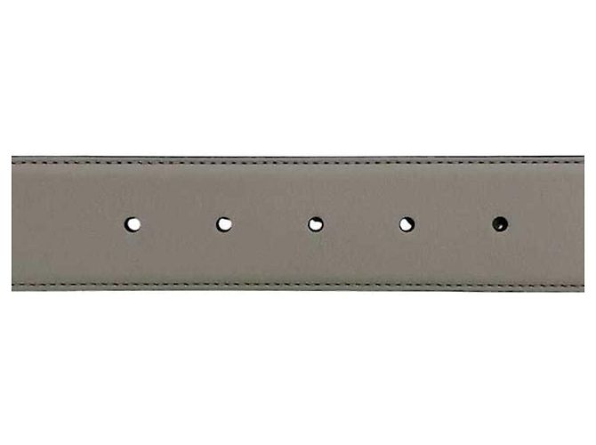 Grauer Leder Gürtel von Gucci Braun - Ansicht 6