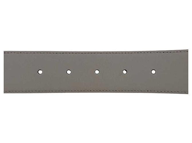Grauer Leder Gürtel von Gucci Braun - Ansicht 7