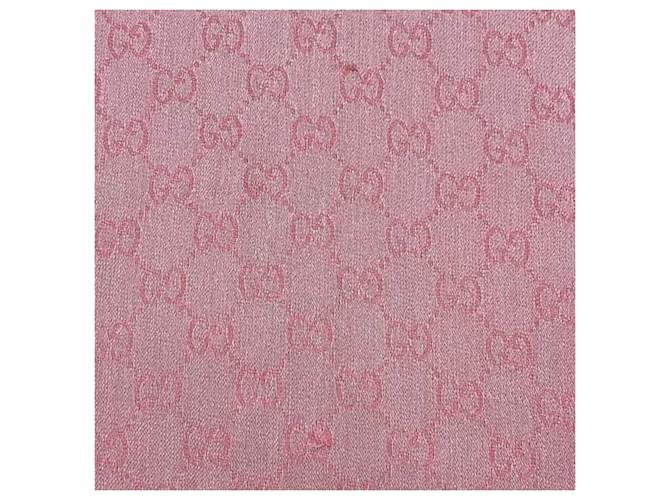 Stola in cotone rosa Gucci - vista 11