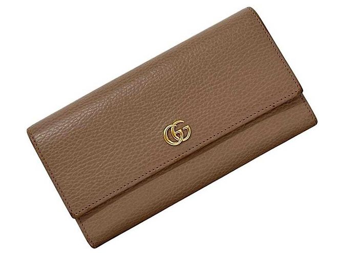 Marmont Gucci GG Bifold Langbörse Beige - Ansicht 2