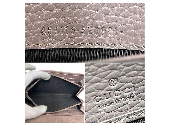 Marmont Gucci GG Bifold Langbörse Beige - Ansicht 5
