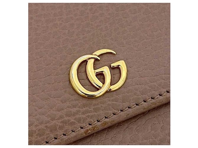 Marmont Gucci GG Bifold Langbörse Beige - Ansicht 9