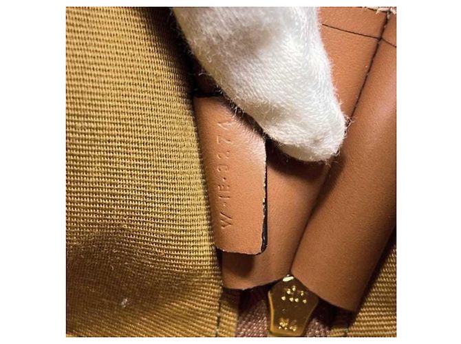 Pochette Mini Céline Triomphe Marrone Bianco - vista 9