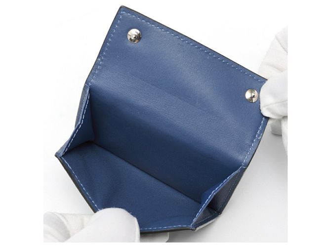 Billetera Compacta Discovery Louis Vuitton Azul - vista 5