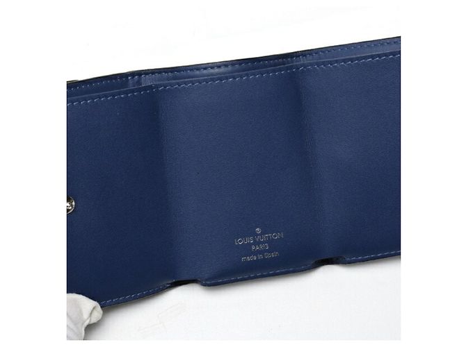 Billetera Compacta Discovery Louis Vuitton Azul - vista 6