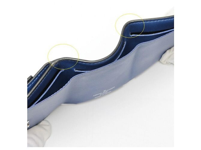 Billetera Compacta Discovery Louis Vuitton Azul - vista 8