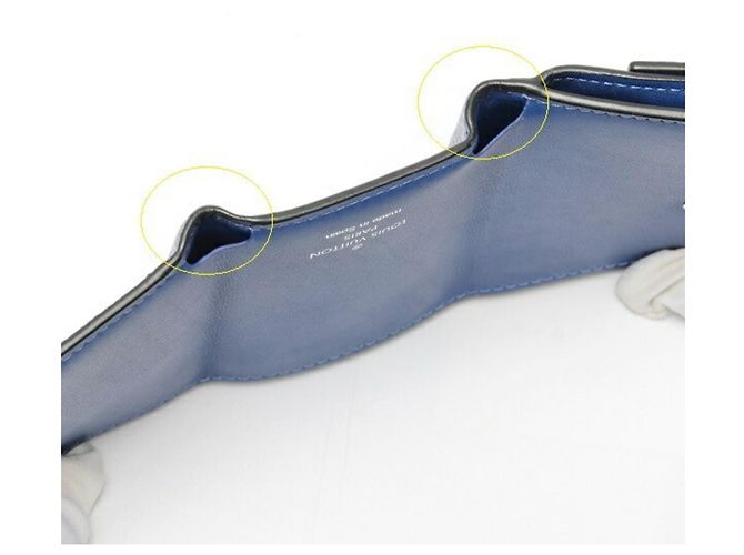 Billetera Compacta Discovery Louis Vuitton Azul - vista 9