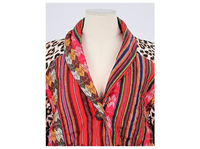 La Prestic Ouiston Red silk jacket - view 2