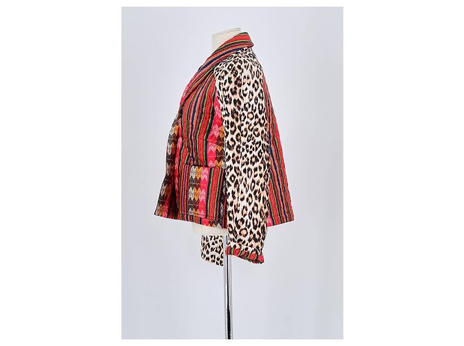 La Prestic Ouiston Red silk jacket - view 5