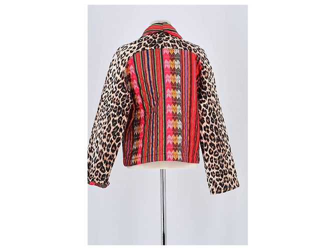 La Prestic Ouiston Red silk jacket - view 6