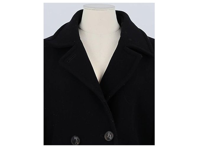Gerard Darel Abrigo de lana negro - vista 2
