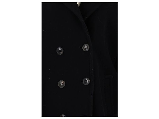 Gerard Darel Abrigo de lana negro - vista 3