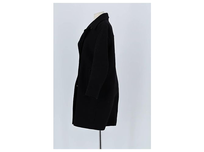 Gerard Darel Abrigo de lana negro - vista 5