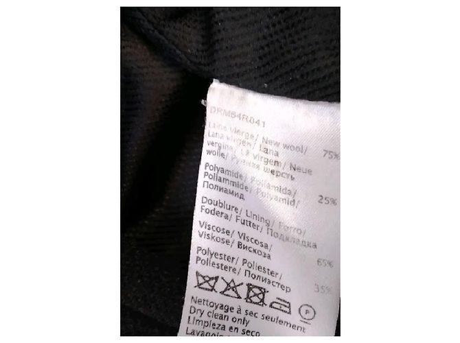 Gerard Darel Abrigo de lana negro - vista 8
