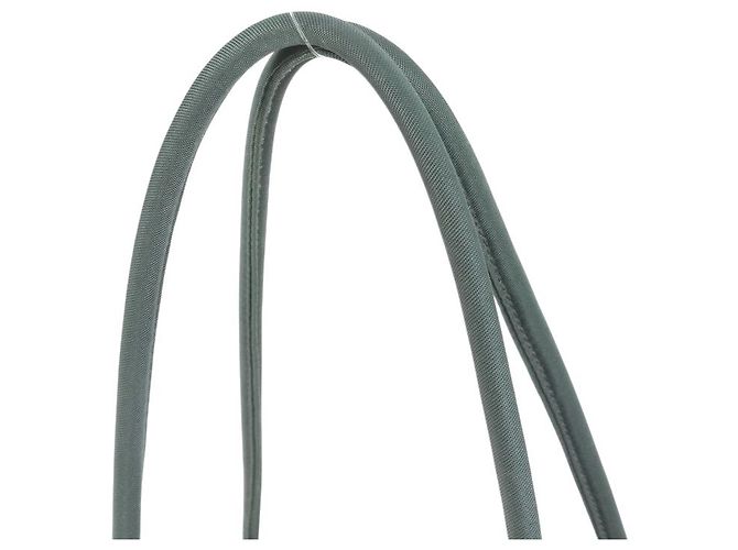 Dunkelgrüne Nylon-Tote mit Prada-Logo - Ansicht 2