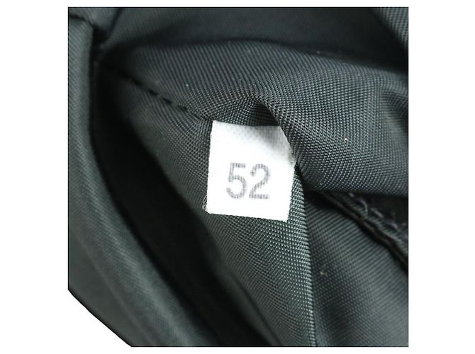 Dunkelgrüne Nylon-Tote mit Prada-Logo - Ansicht 9