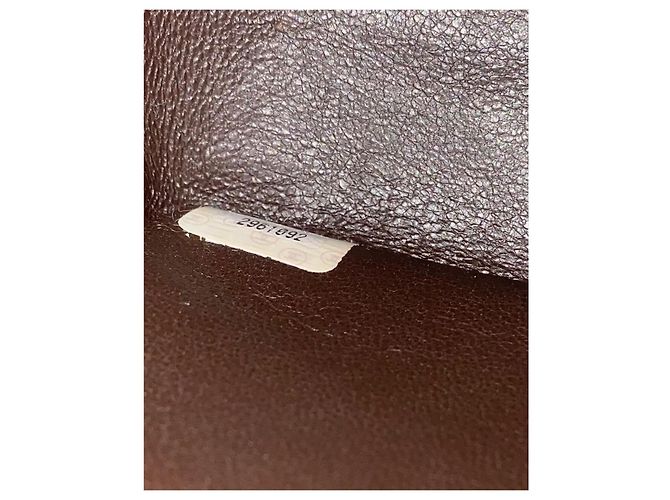 Borsa Chanel Kelly Flap Marrone in Agnello - vista 5
