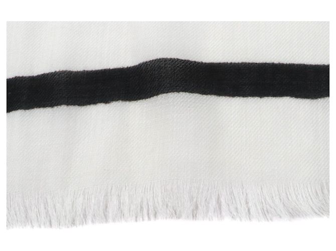 Chanel Multicolor Schal aus 100% Kaschmir Mehrfarben - Ansicht 11