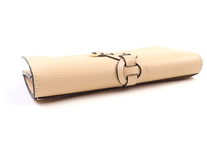 Cartera de cuero beige Sandy Darryl de Chloé - vista 4